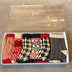 NWT Nordstrom Baby 6 pack baby socks